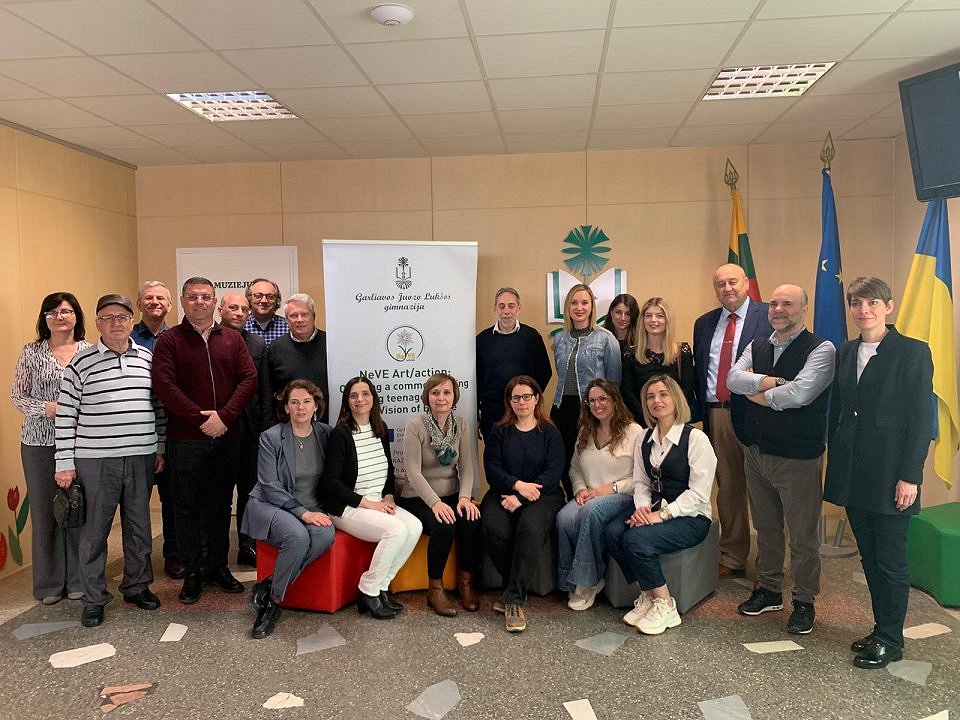 Tappa lituana del progetto Erasmus NeVE Art/Action – Creating a common feeling among teenagers for a New Vision of Europe